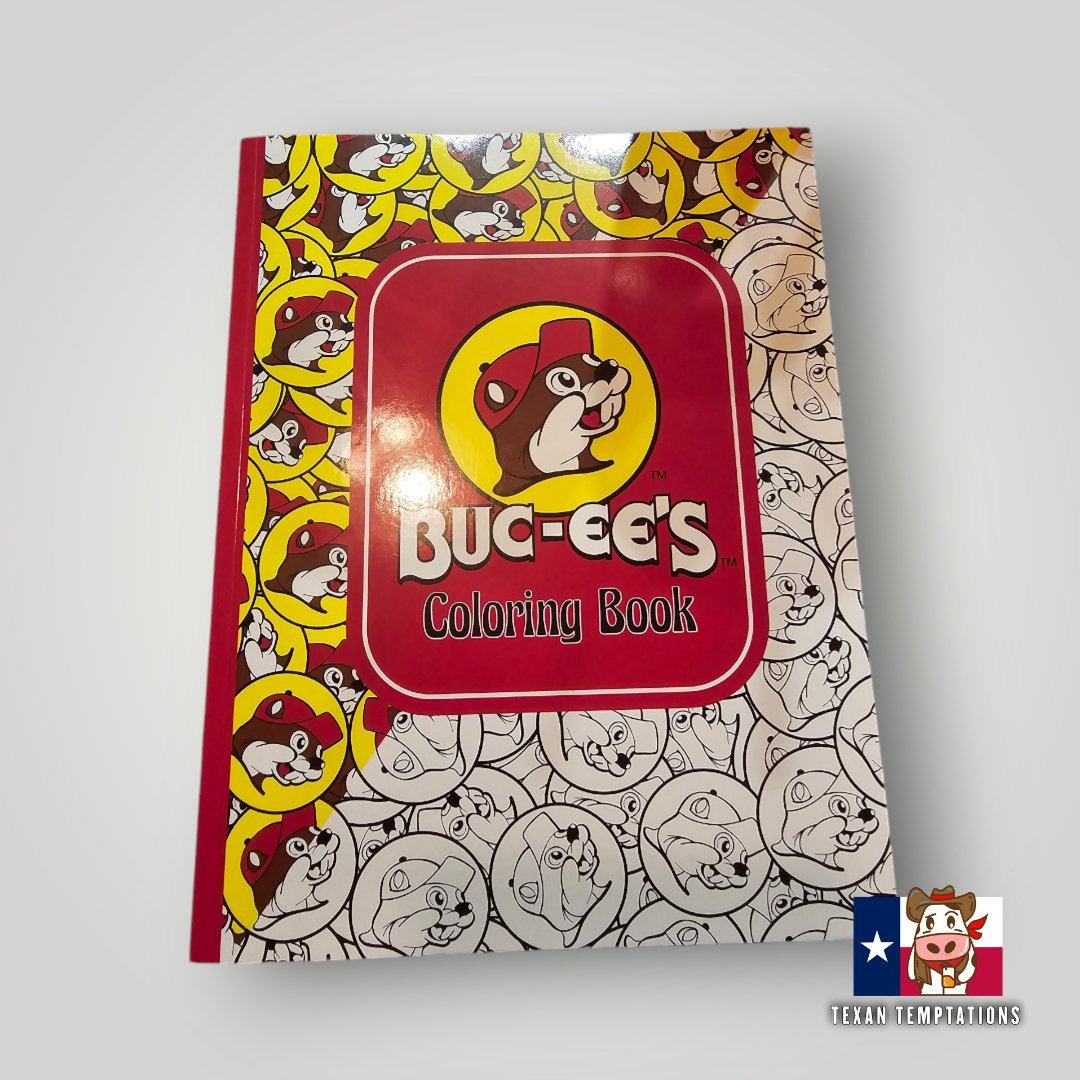 Buc-ee's Coloring Book – Texan Temptations Buc-ee's Coloring Book – Texan Temptations