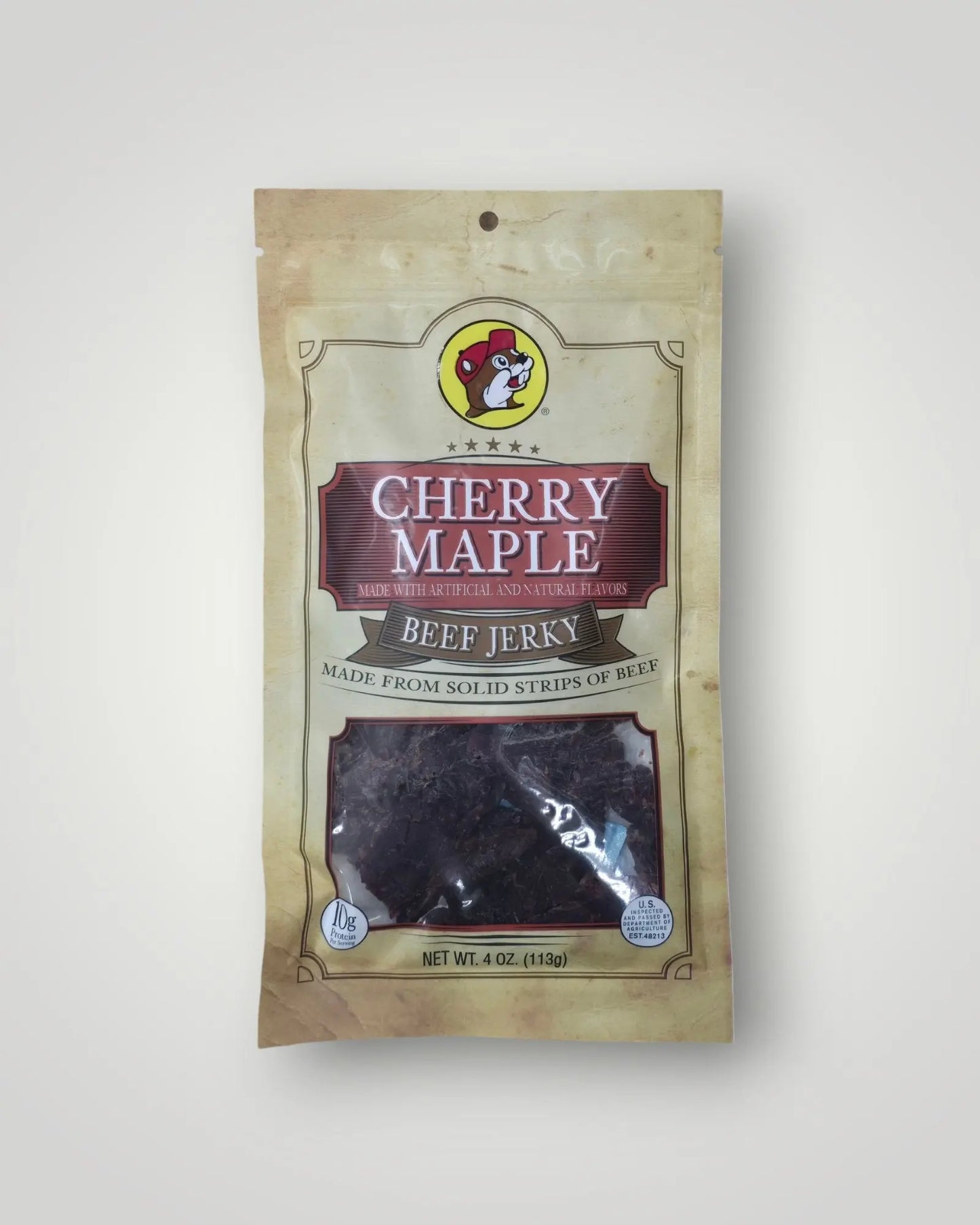 Buc - ee's Beef Jerky - Cherry Maple - Texan Temptations