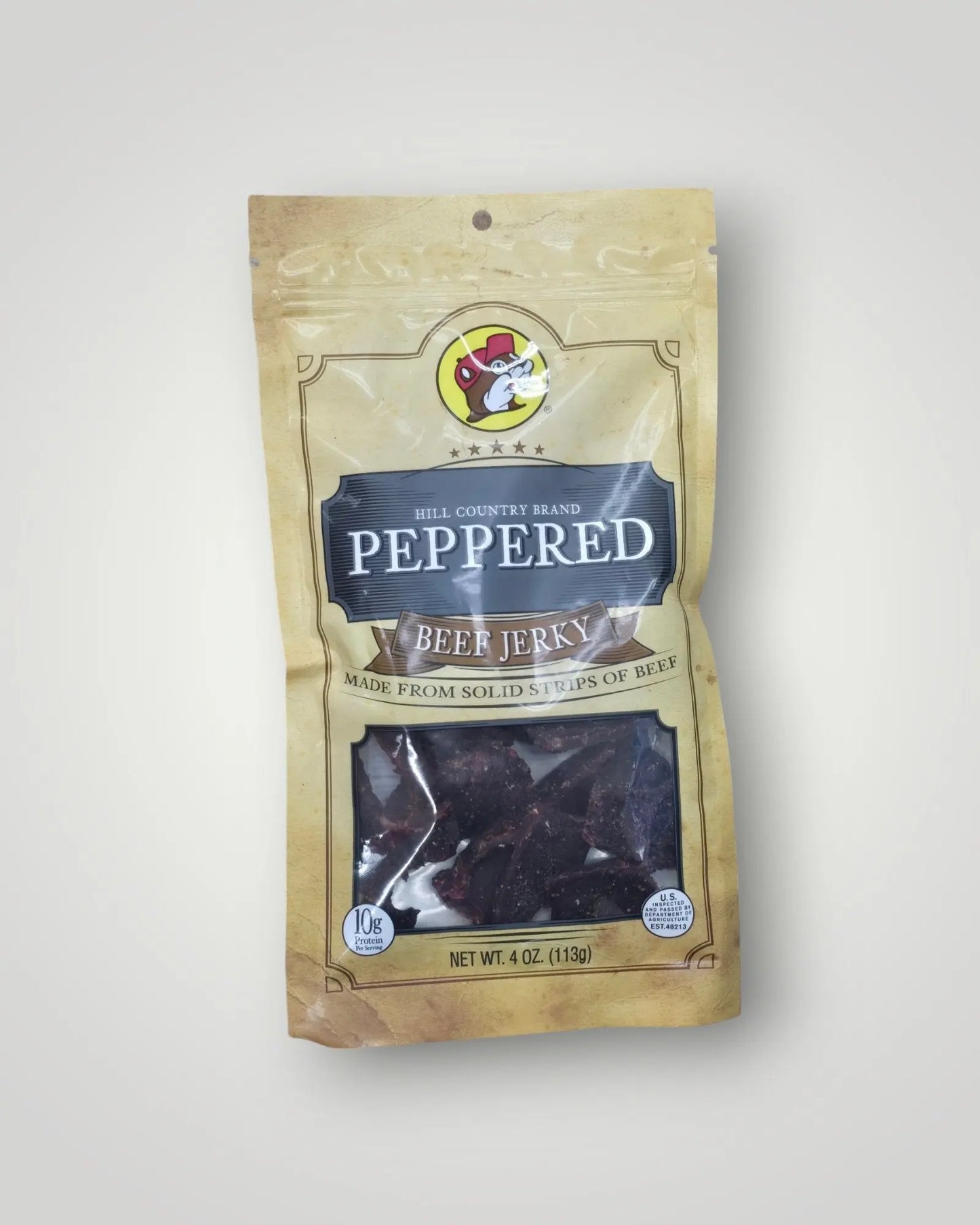Buc - ee's Beef Jerky - Hill Country Peppered - Texan Temptations