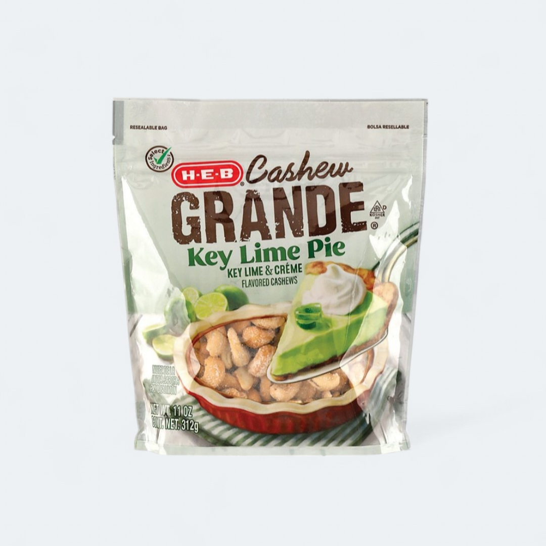 H-E-B Cashew Grande Key Lime Pie, 11 oz.