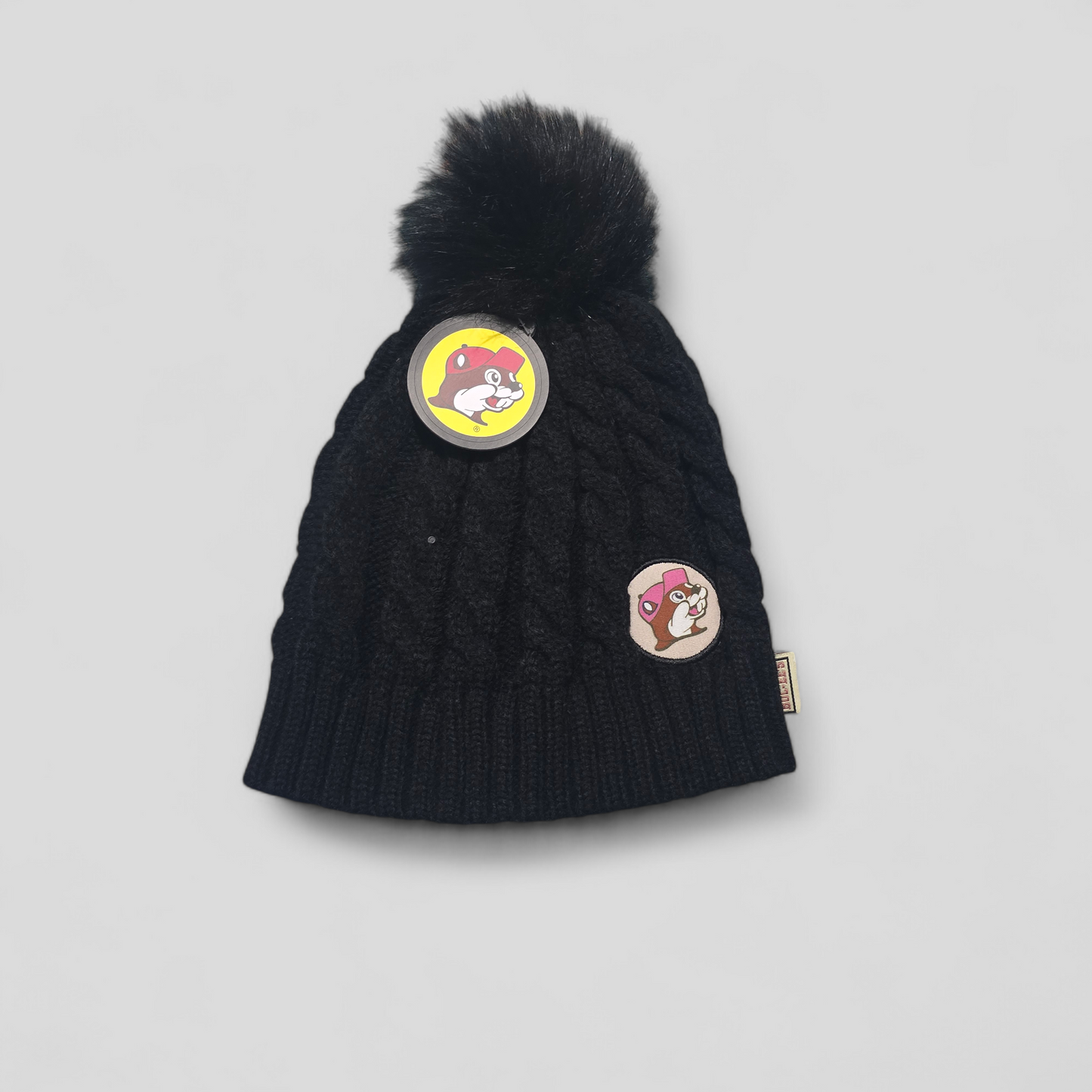 Buc-ee's Knit Hat with POM