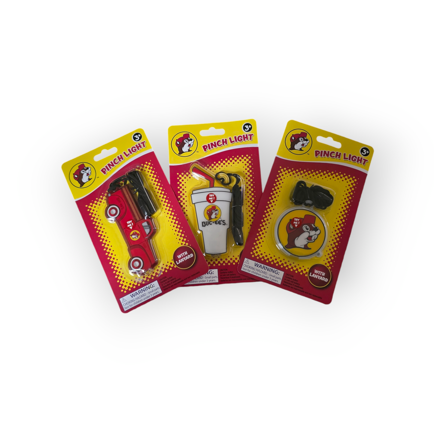 Buc-ee's Pinch Lights with Lanyard