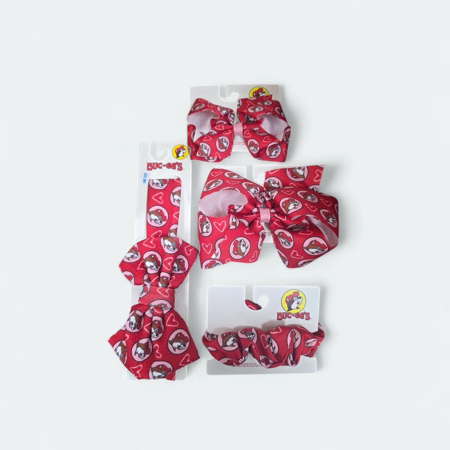 Buc-ee's Valentine's Hair Accessories - Texan Temptations
