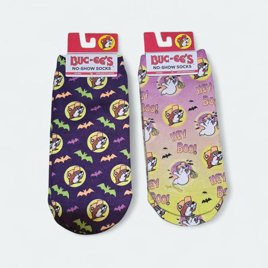 Buc-ee's Halloween No Show Socks Buc-ee's