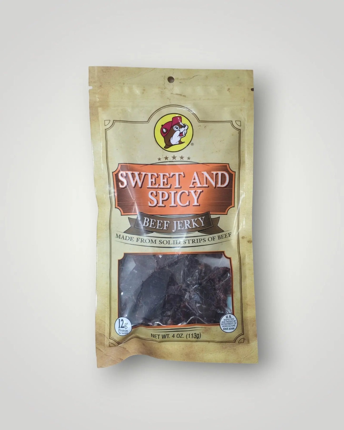 Buc - ee's Beef Jerky - Sweet and Spicy - Texan Temptations