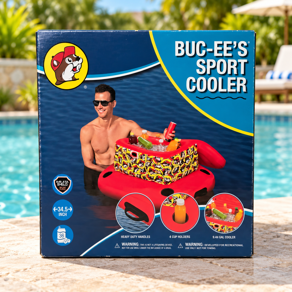 Buc-ee's Sports Cooler