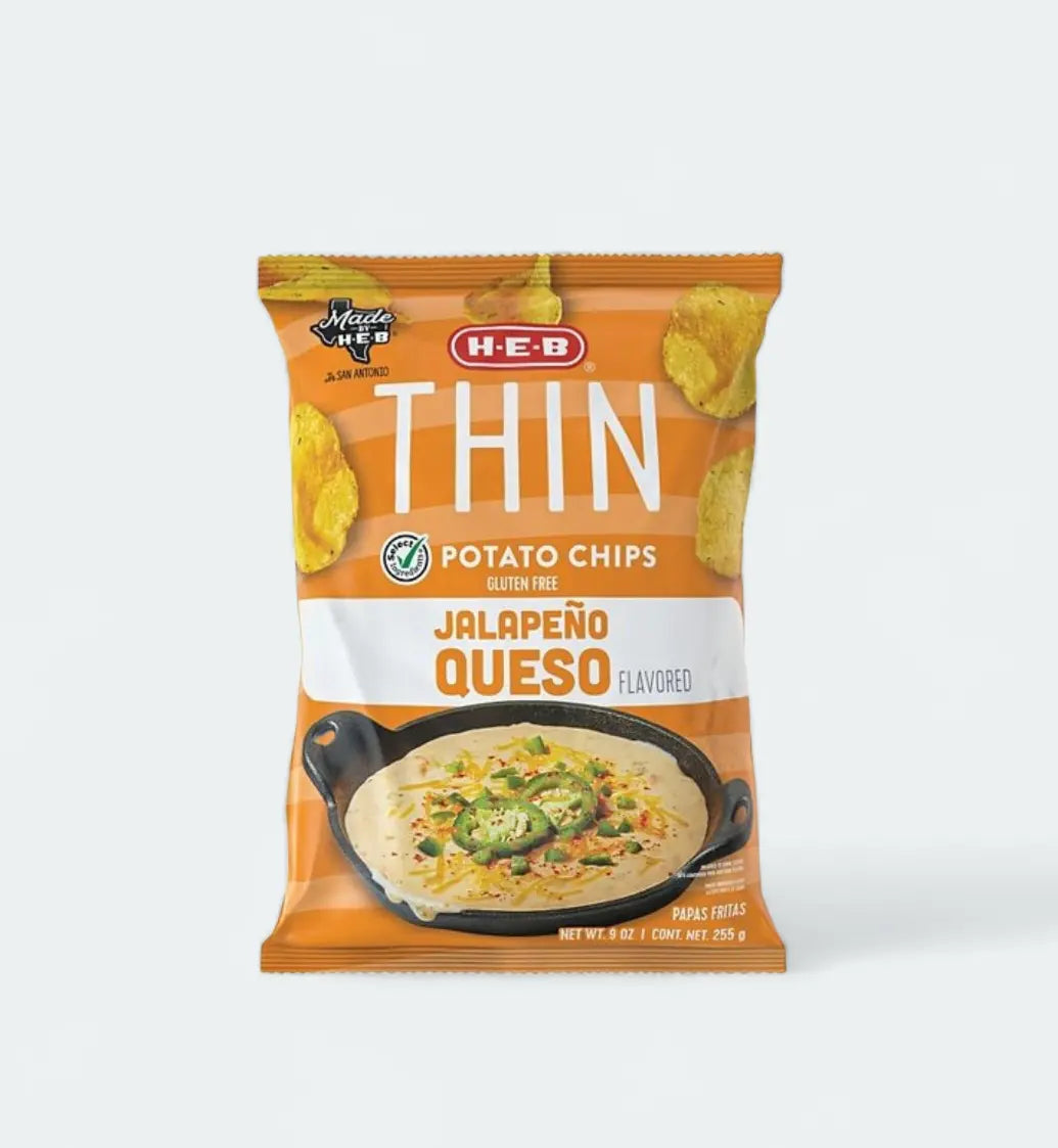 H-E-B Jalapeno Queso Potato Chips H-E-B