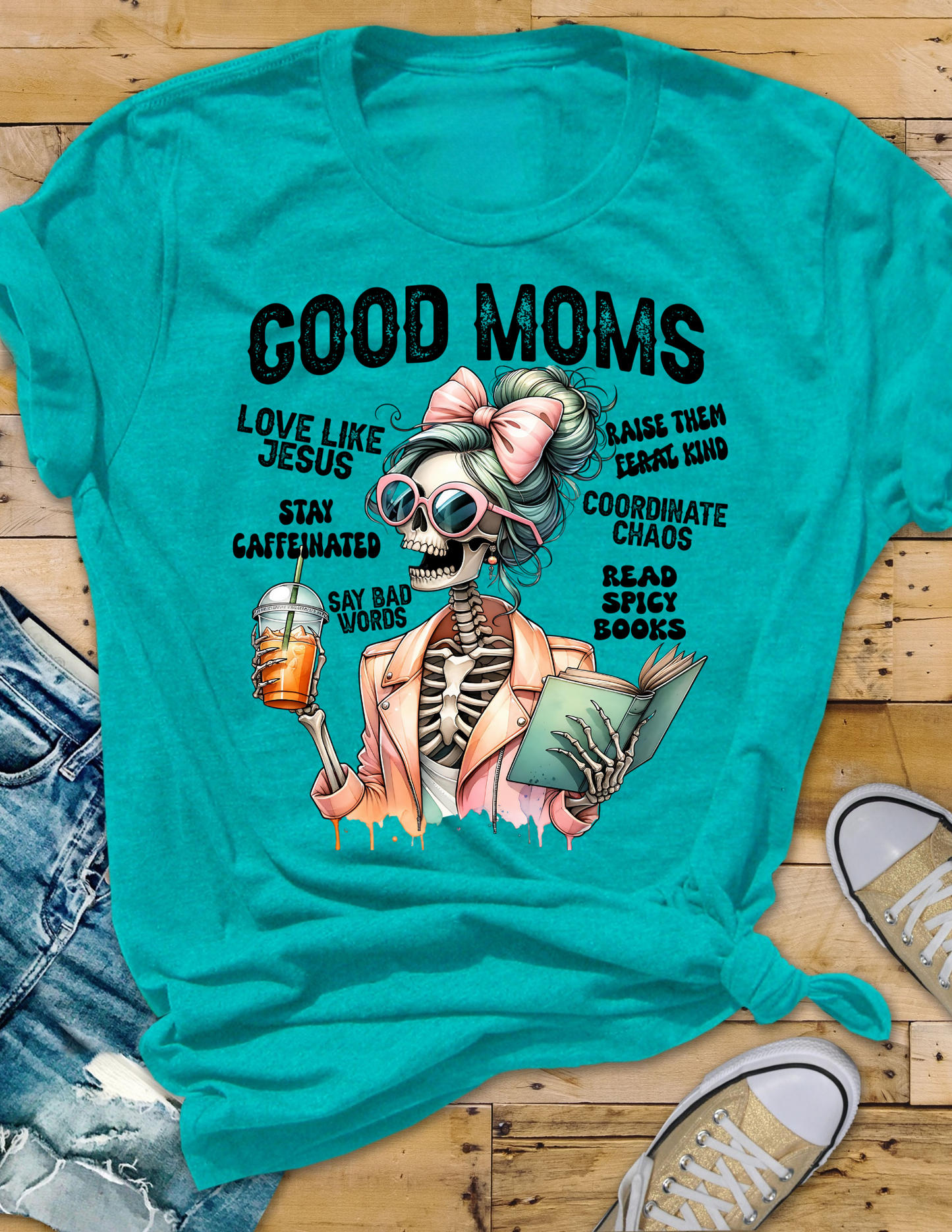 Good Mom's Skull - Tee