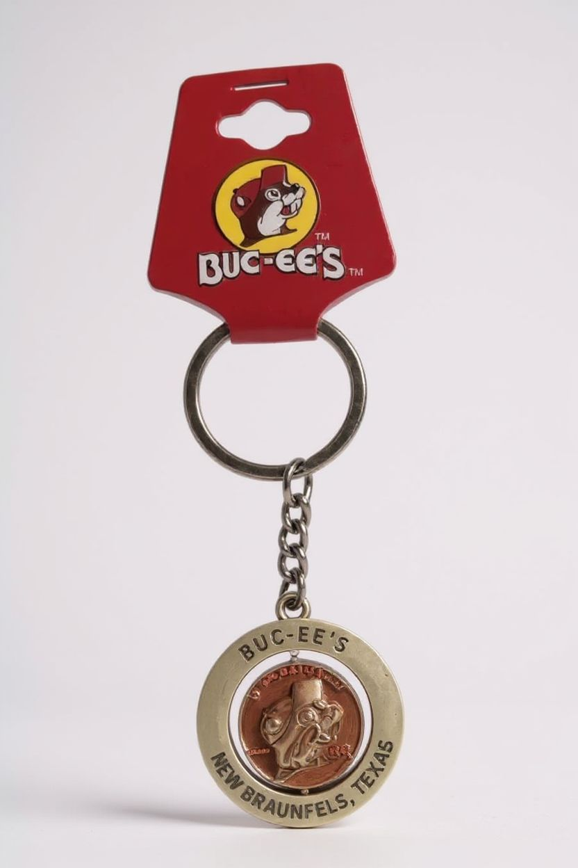 Buc-ee's New Braunfels, TX Spinner Keychain