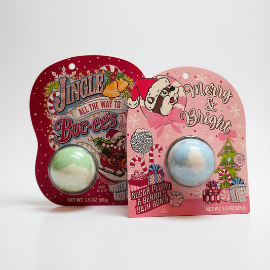 Buc-ee's Christmas Bath Bombs
