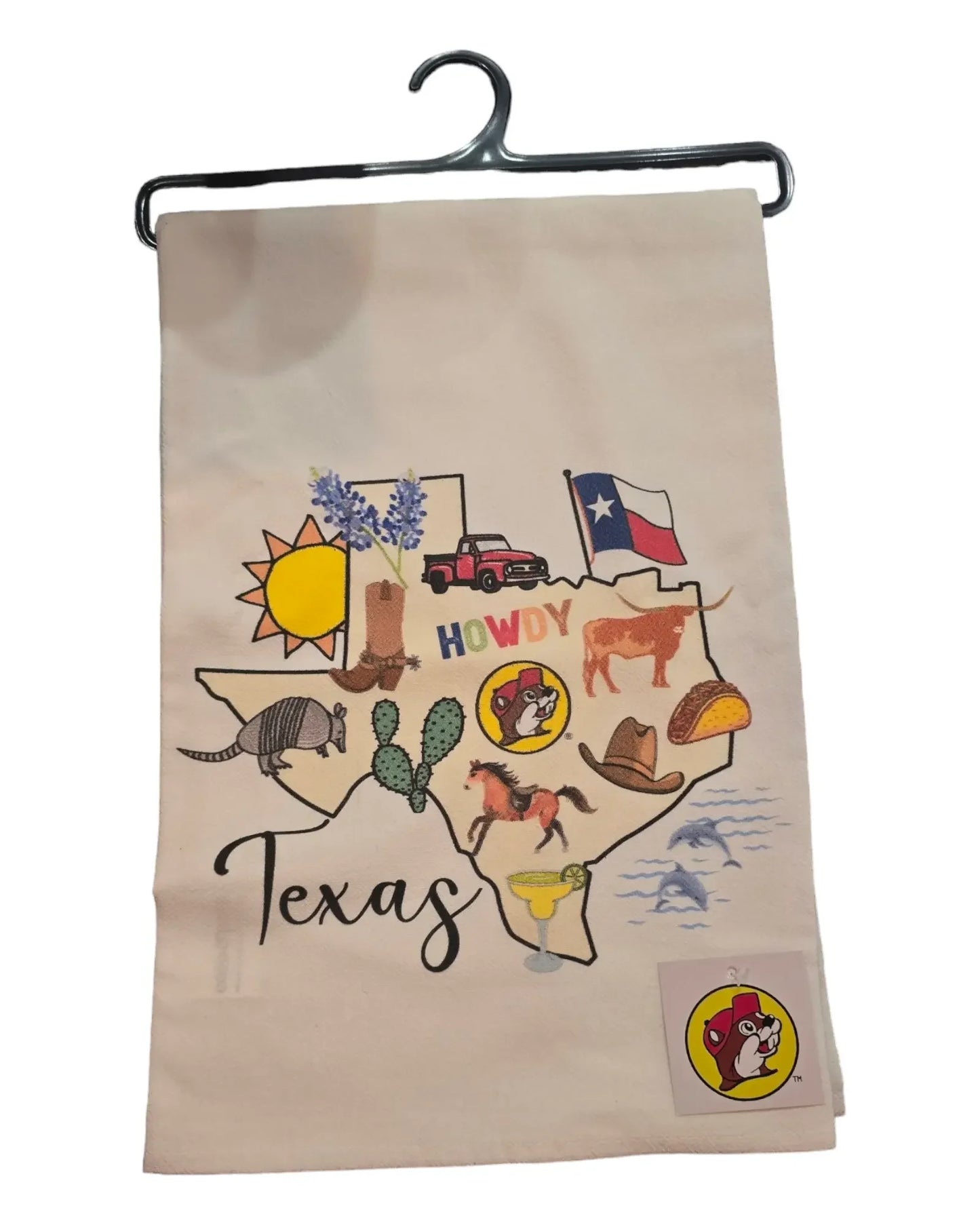 Buc-ee's Texas Icon Kitchen Towel Texan Temptations