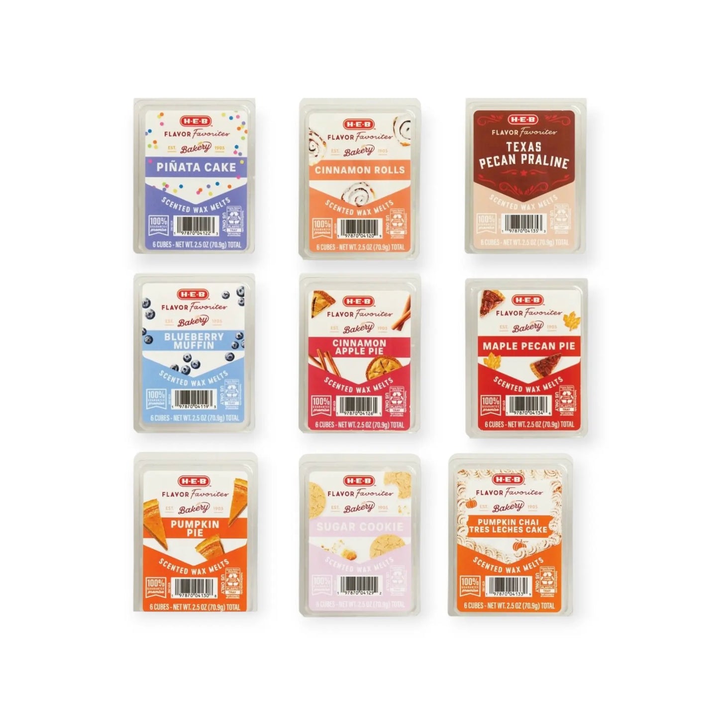 H-E-B Flavor Favorites- Bakery Wax Melts - Texan Temptations