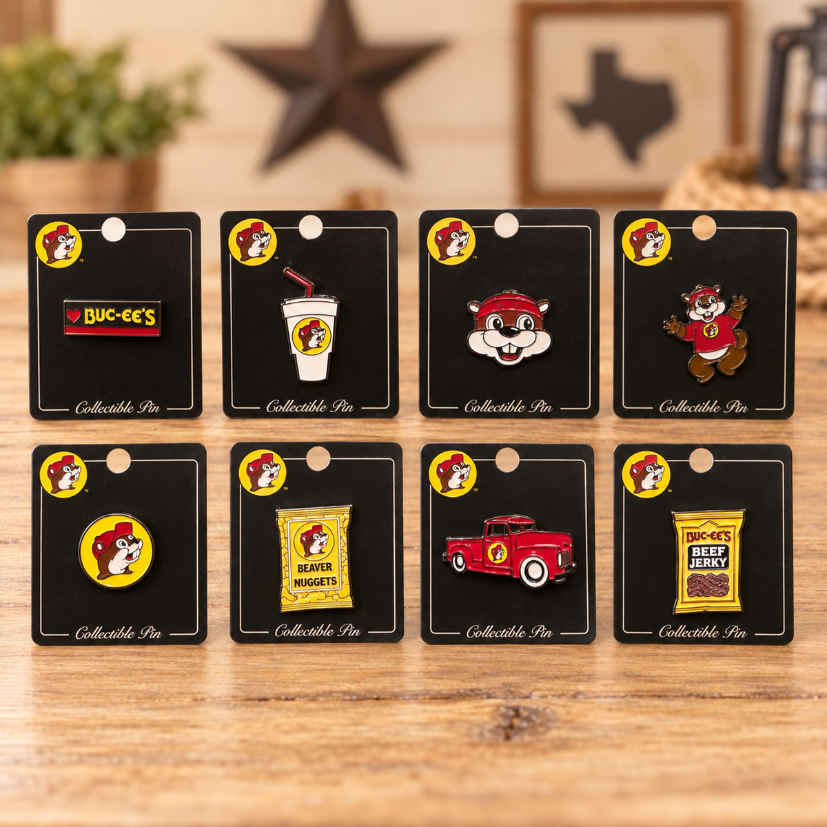 Buc-ee's Collectable Pins