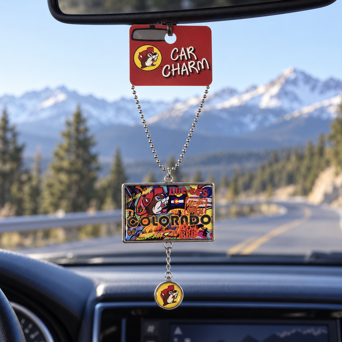 Buc-ee's Colorado Car Charm