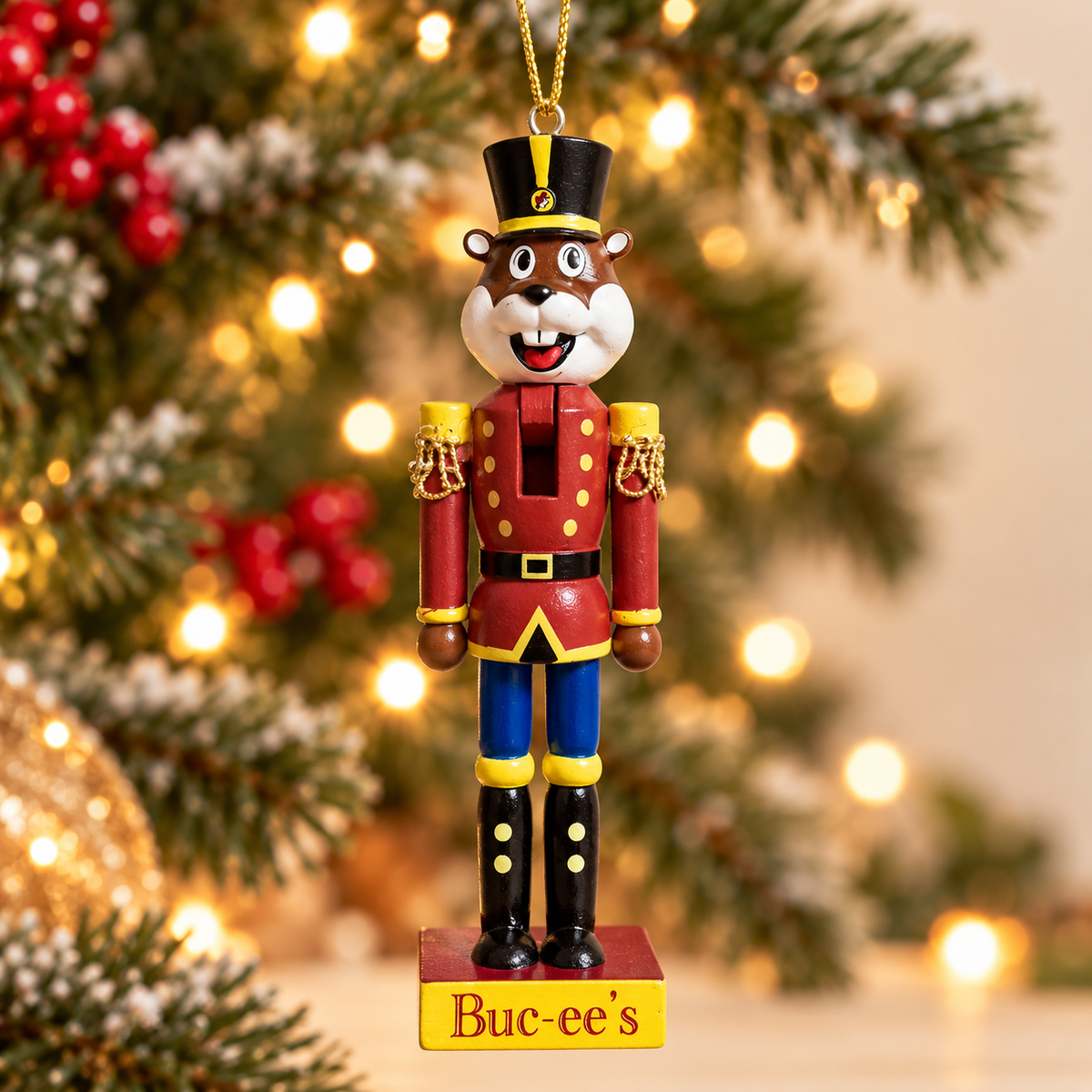 Buc-ee's Nutcracker Ornament