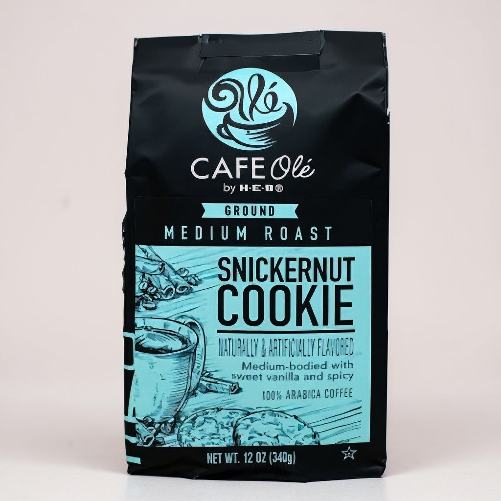 Cafe Ole by H-E-B, Snickernut Cookie Coffee