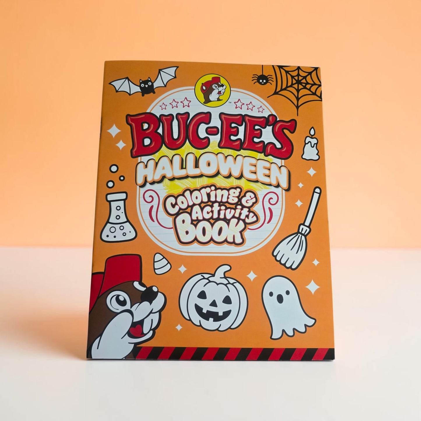 Buc-ee's Halloween Coloring & Activity Book Set