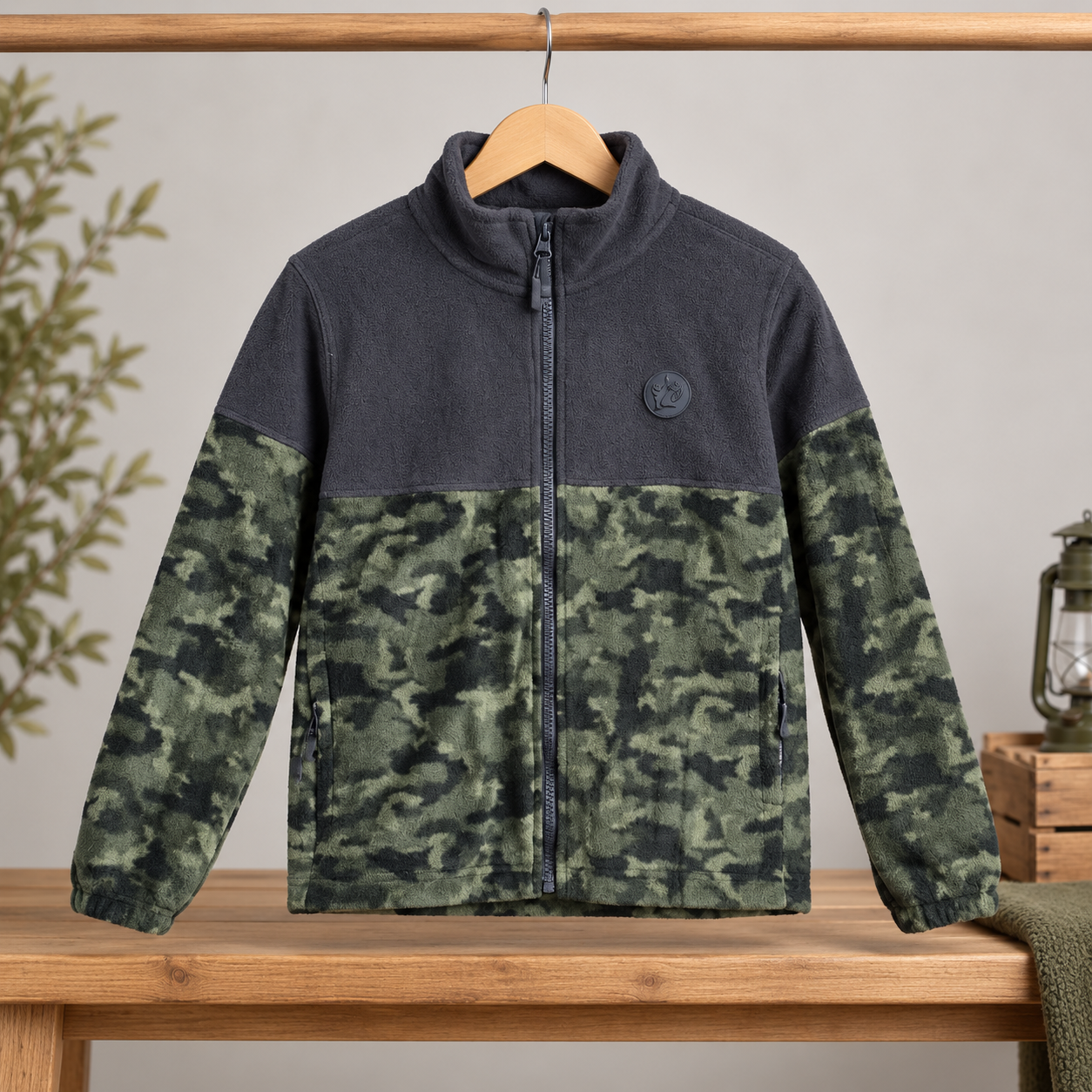 Buc-ee's Fleece Camo Jacket