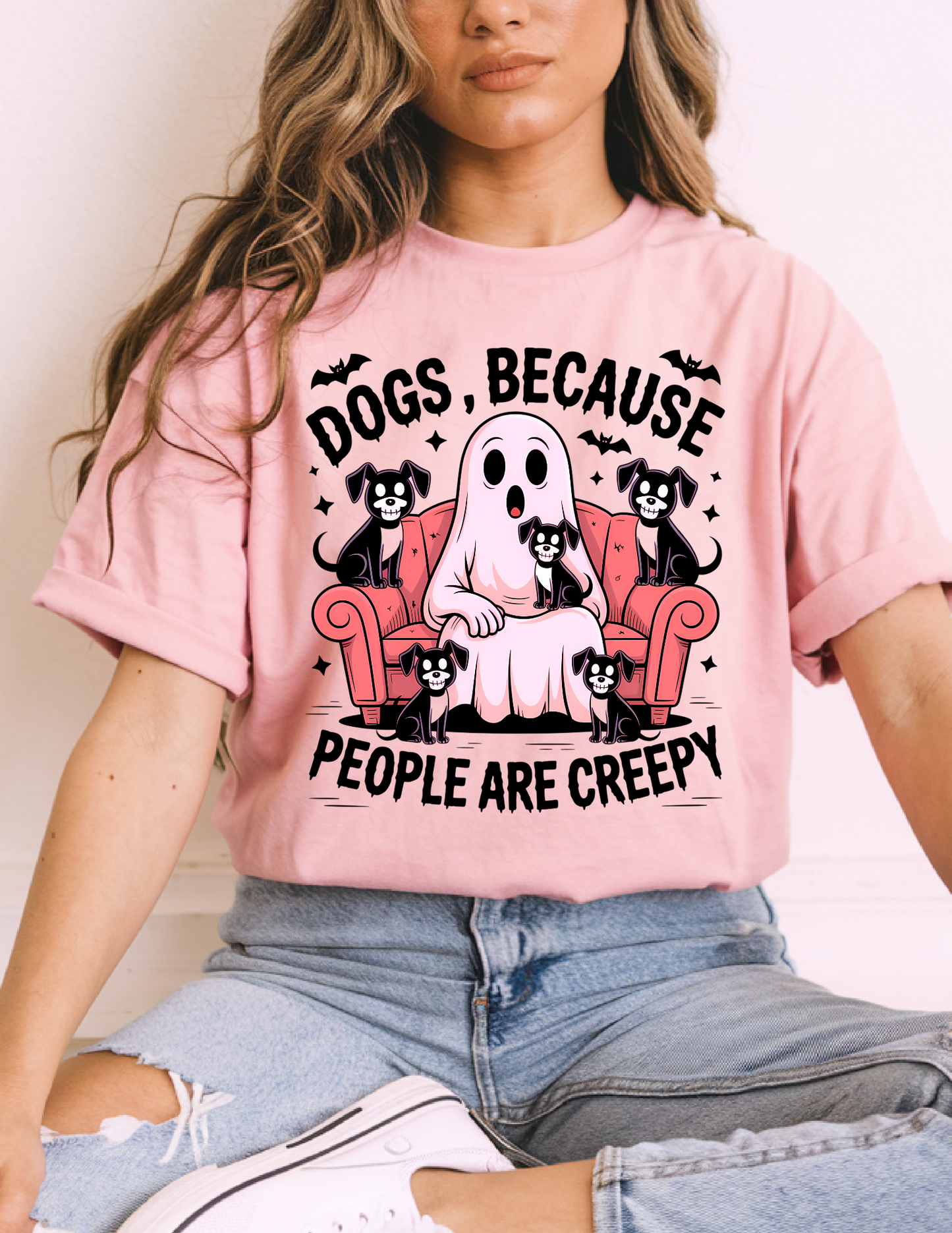 "Dogs, Because People Are Creepy" Tee