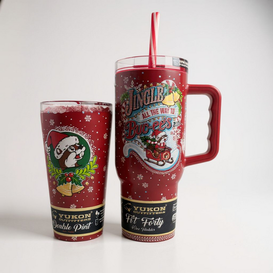 Buc-ee's Jingle All the Way Christmas Tumblers