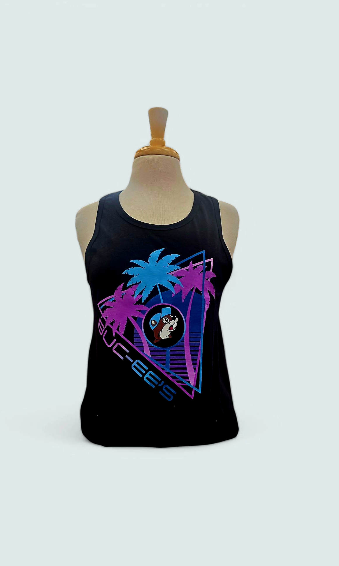 Buc-ee's Retro Palm Tree Tank Top