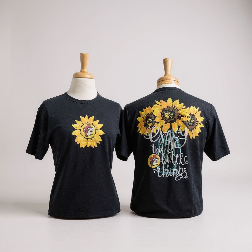 Buc-ee's "Enjoy The Little Things" Sunflower Tee