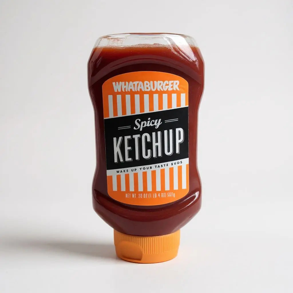 Whataburger "Whatasize" Spicy Ketchup H-E-B
