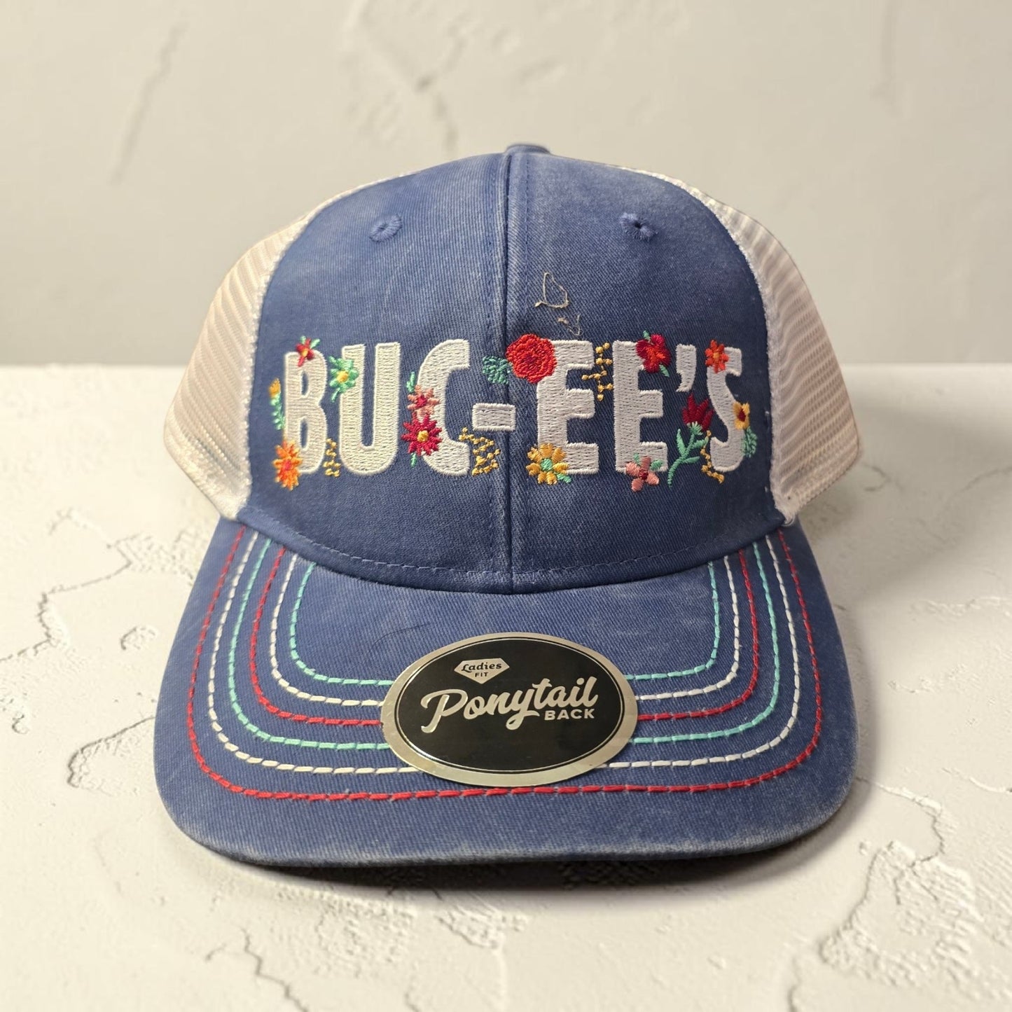 Buc-ee's Floral Snapback Hat