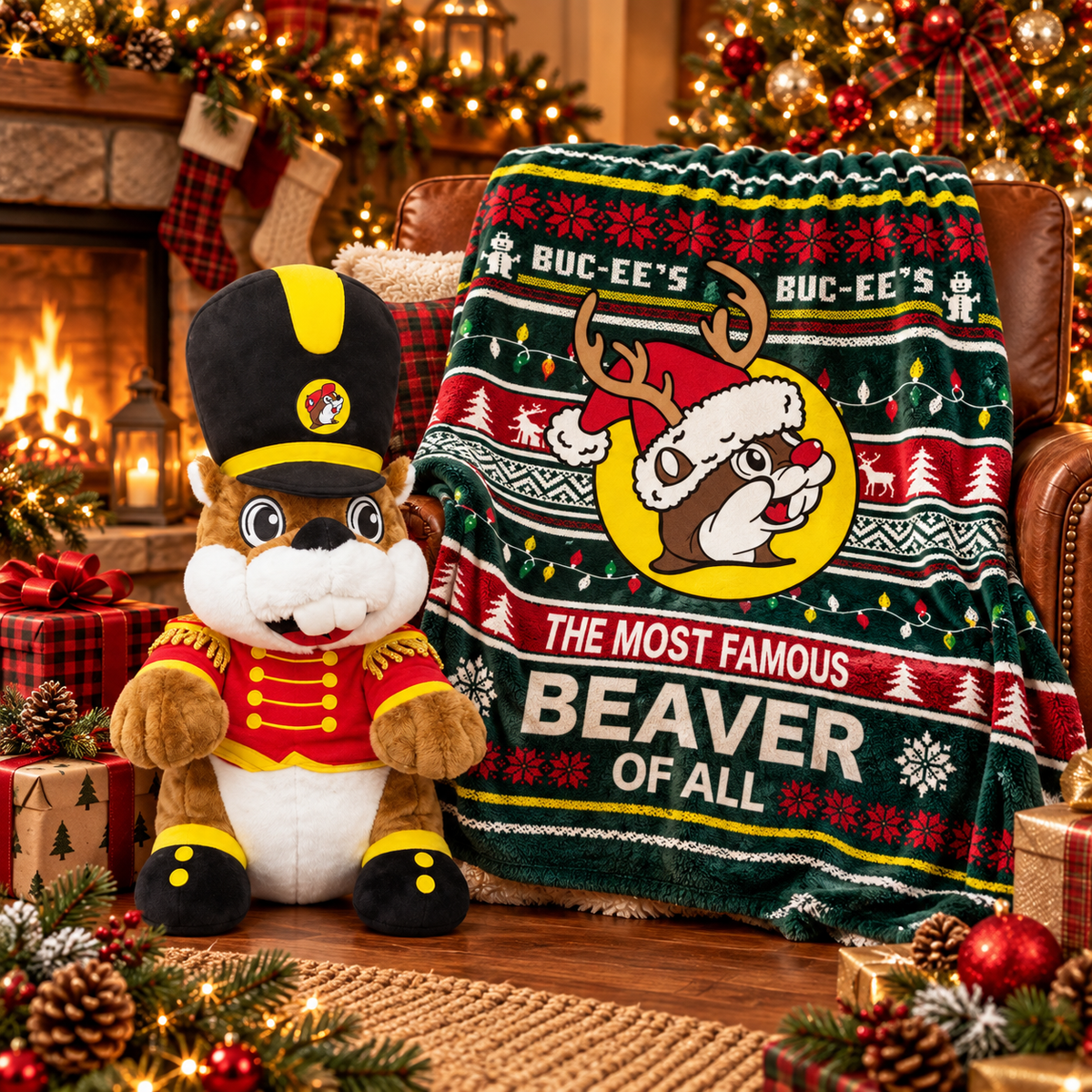 Cozy Beaver Christmas Set