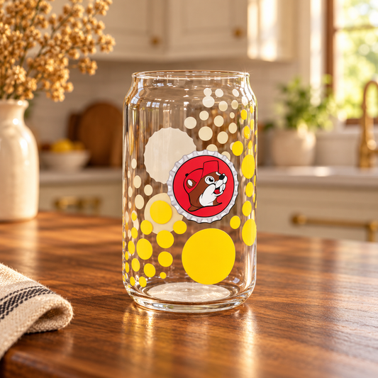 Buc-ee's Themed Glasses