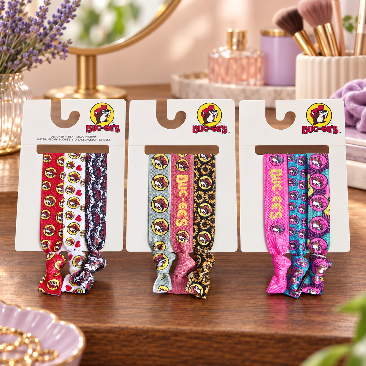 Buc-ee's 3pk Hair Ties