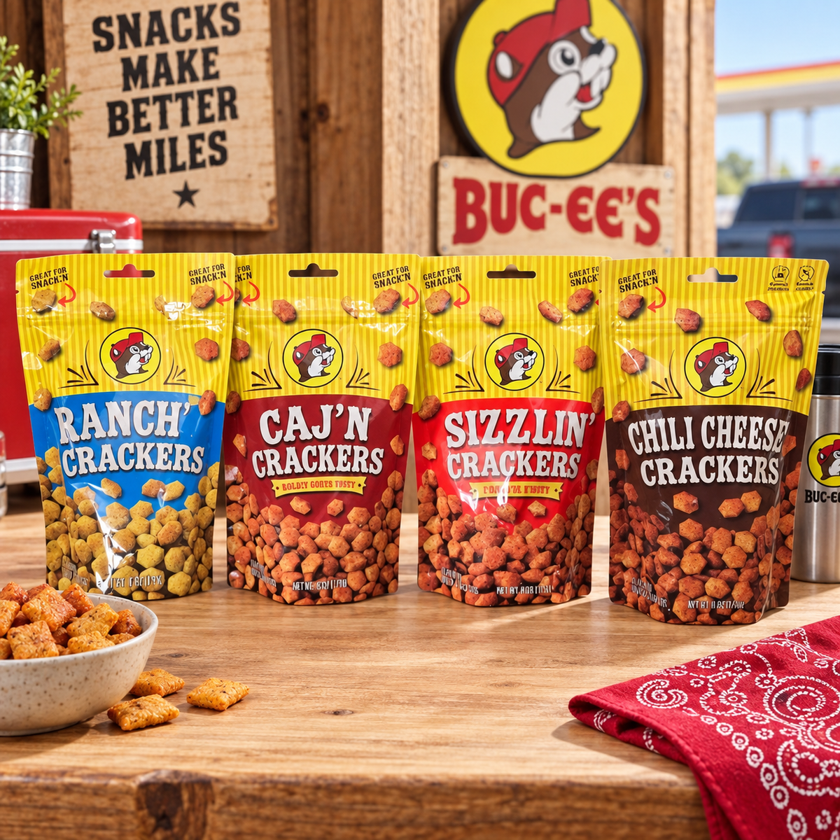 Craquelins Buc-ee's