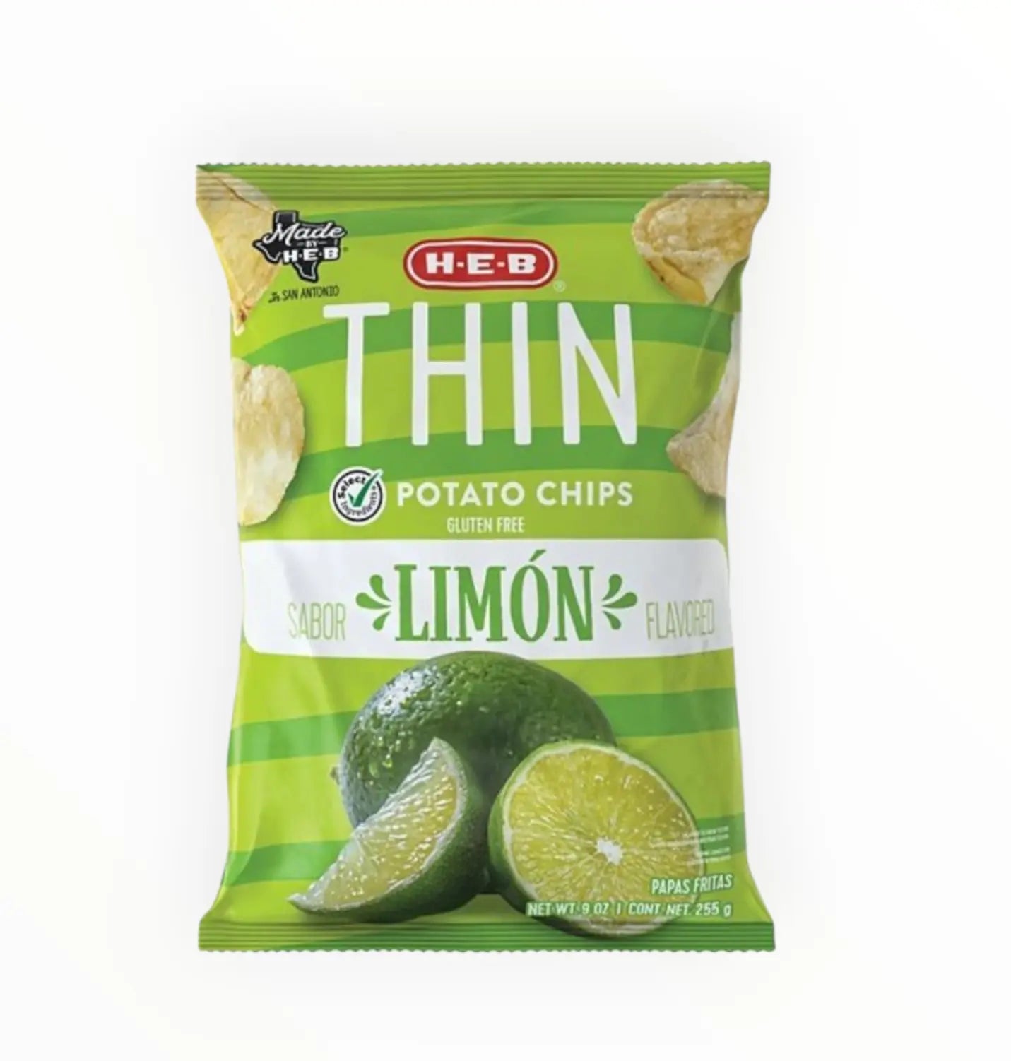 H-E-B Thin Limon Potato Chips H-E-B