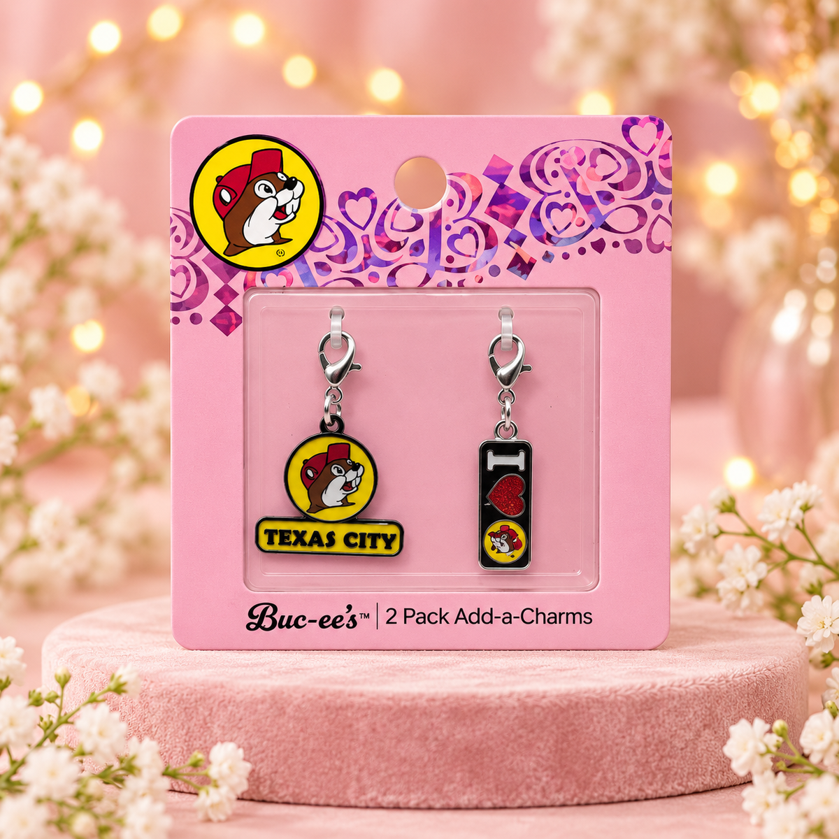 Buc-ee's Interchangeable Charm Set - Texas City Edition