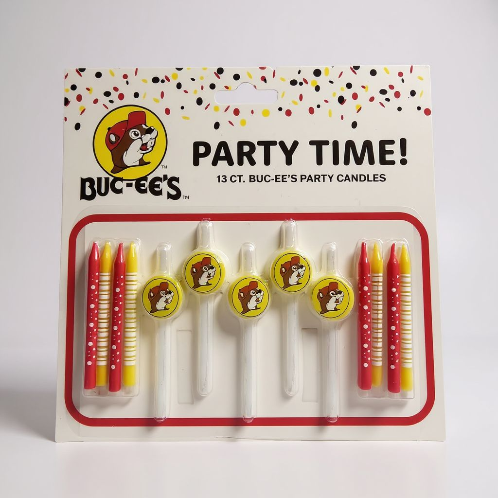 Buc-ee's Party Candles