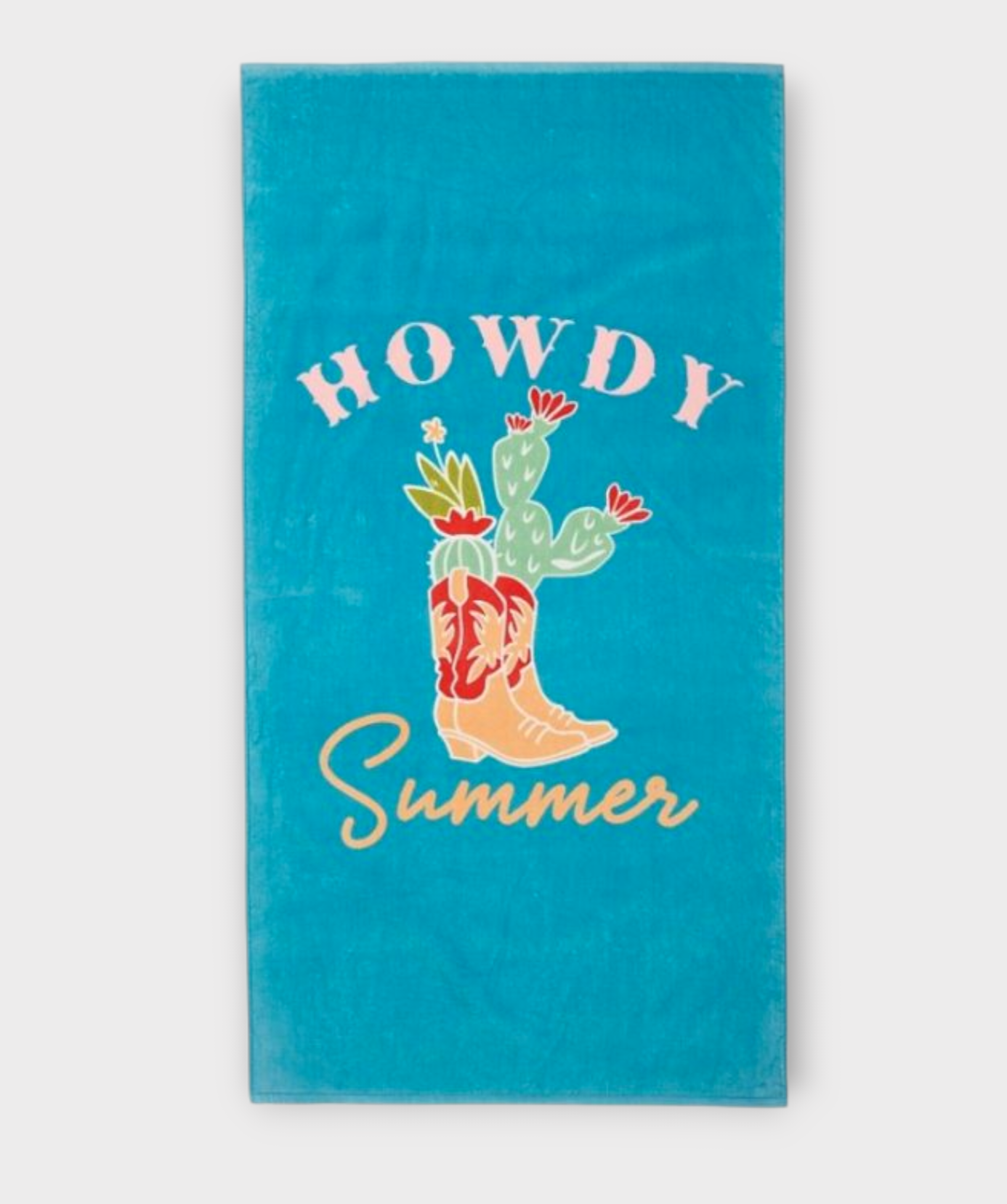 Destination Holiday Howdy Summer - Oversized Beach Towel