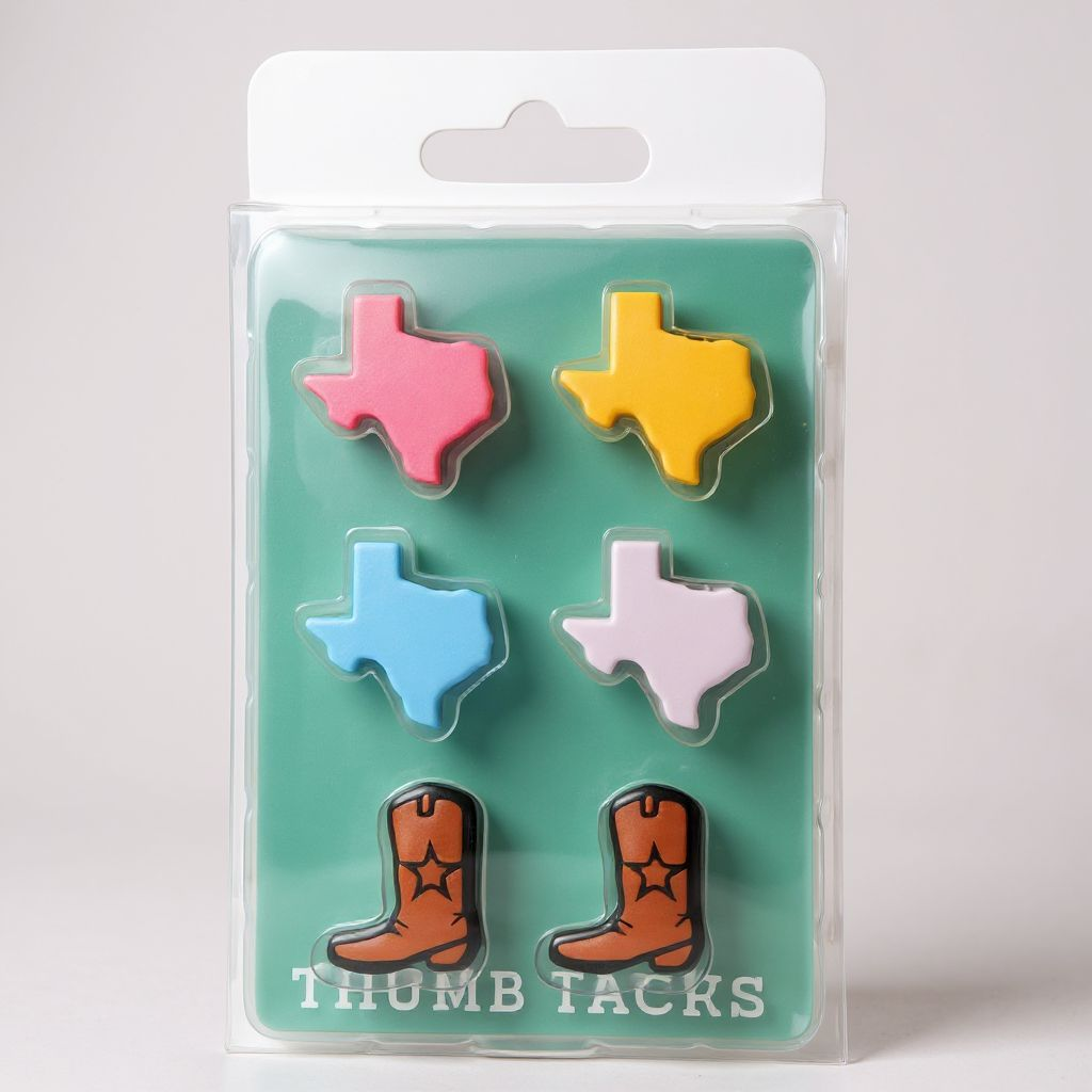 H-E-B Texas Theme Thumb Tacks