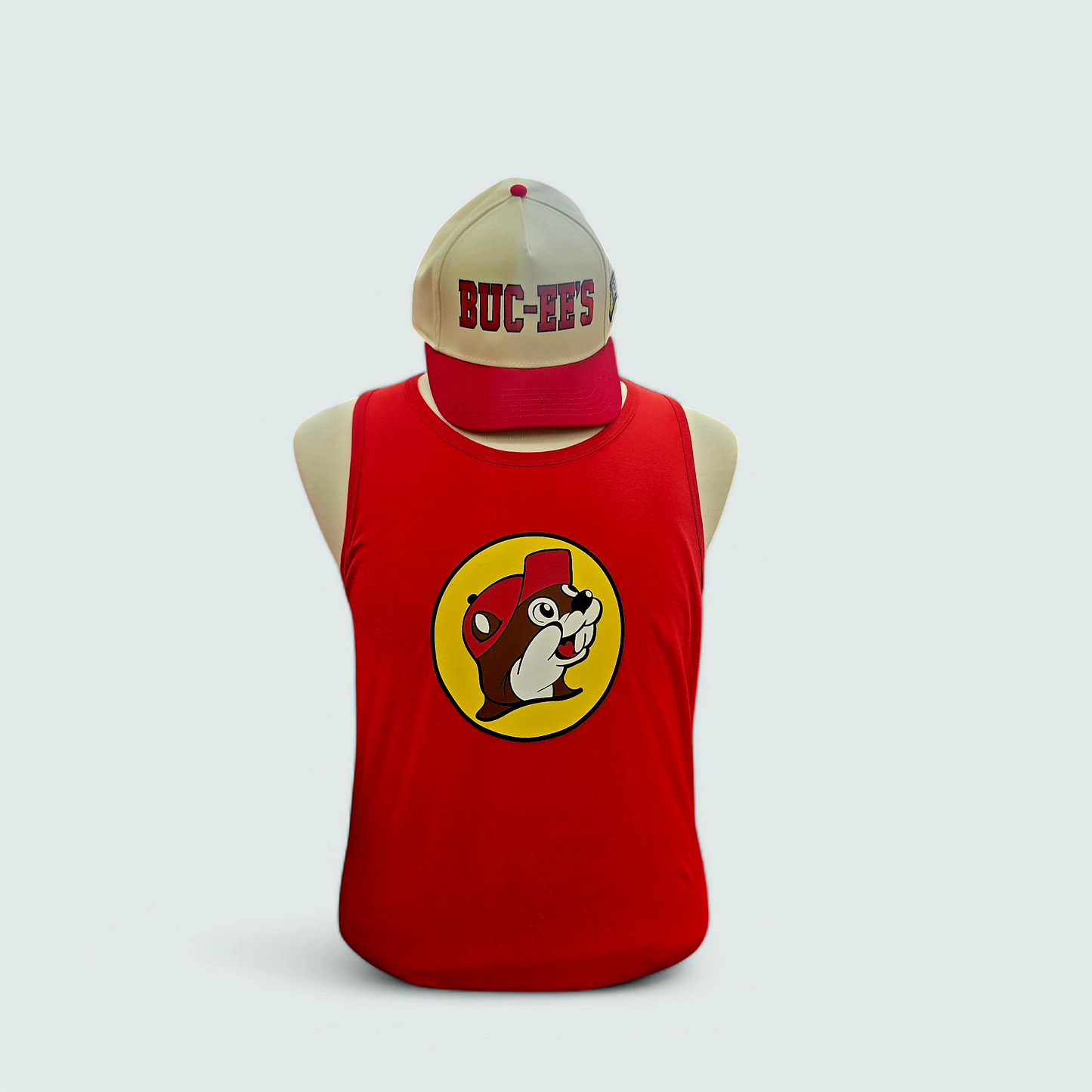 Buc-ee's Classic Red Logo Tank