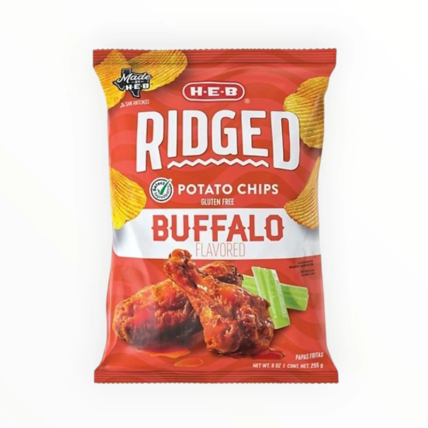 H-E-B Ridged Buffalo Potato Chips H-E-B