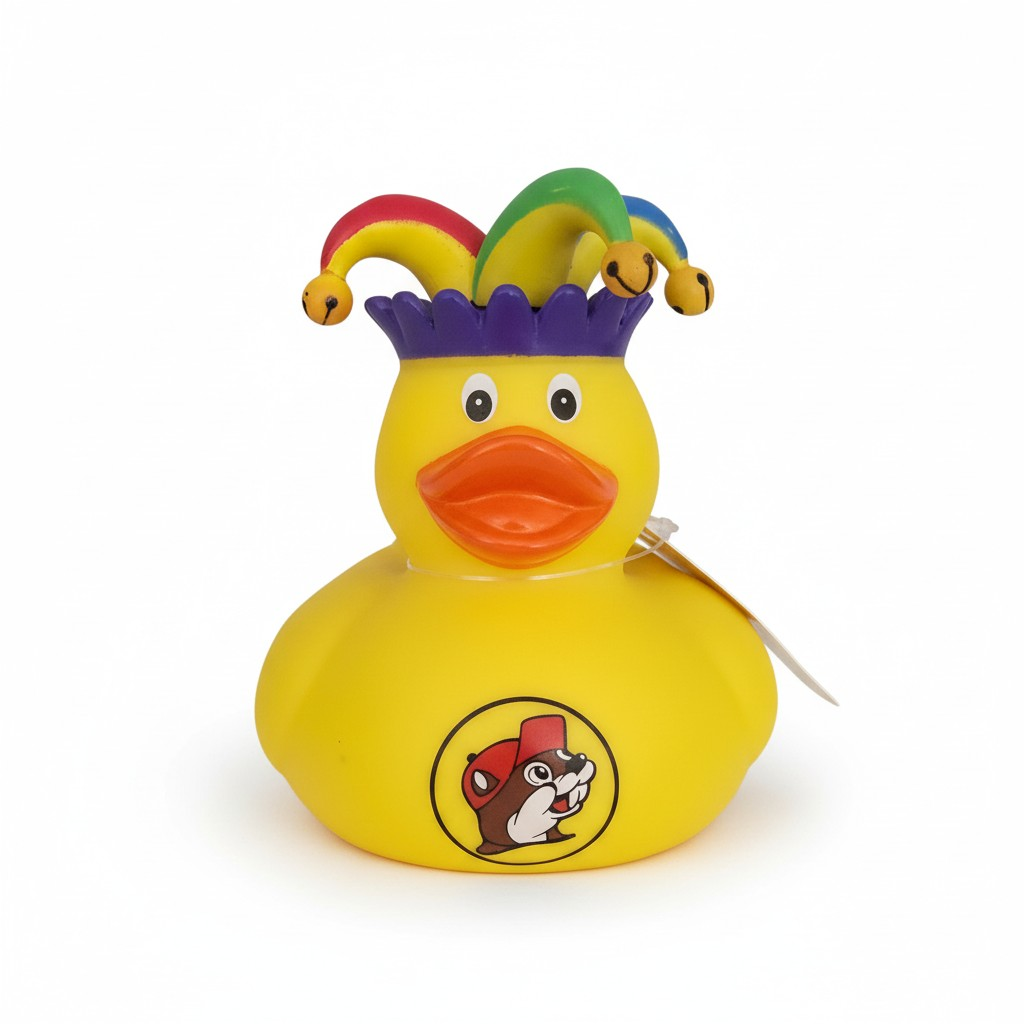Buc-ee's Mardi Gras Rubber Duck