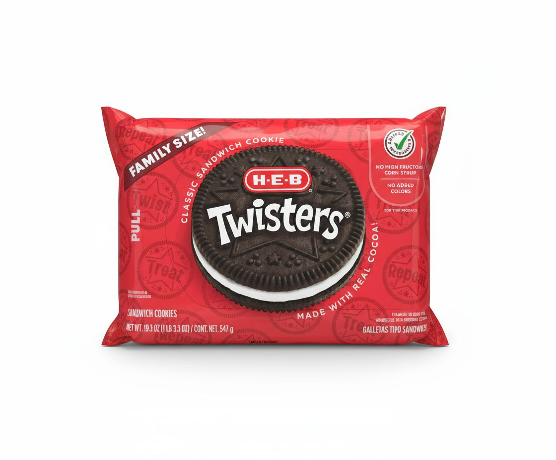 H-E-B Twister Sandwich Cookies
