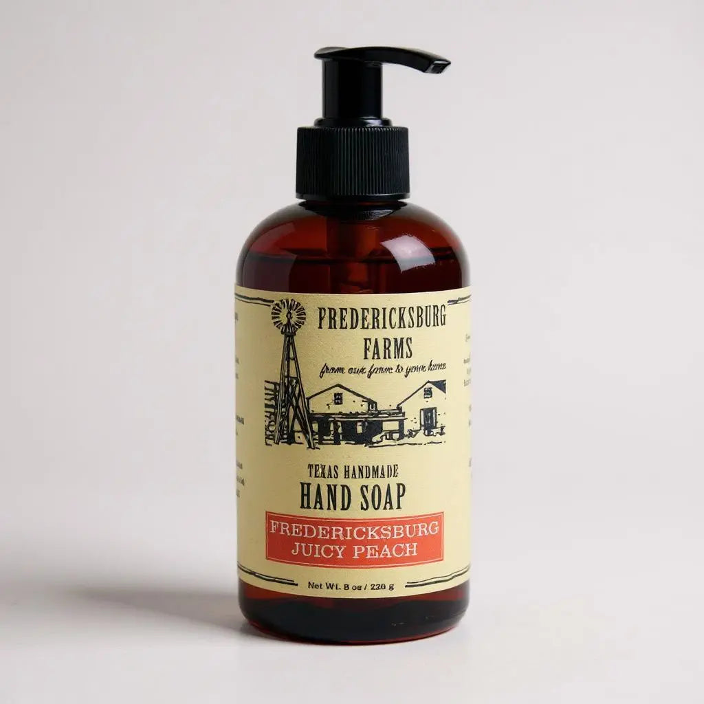 Fredericksburg Farms - Juicy Peach Hand Soap - Texan Temptations