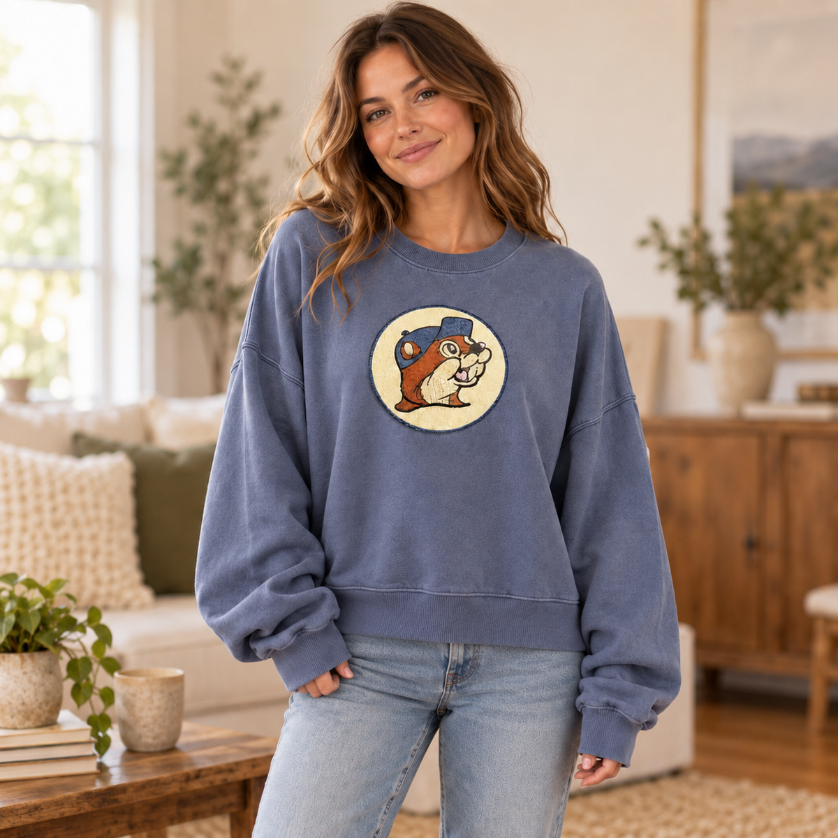 Buc-ee's Oversized Sweatshirt