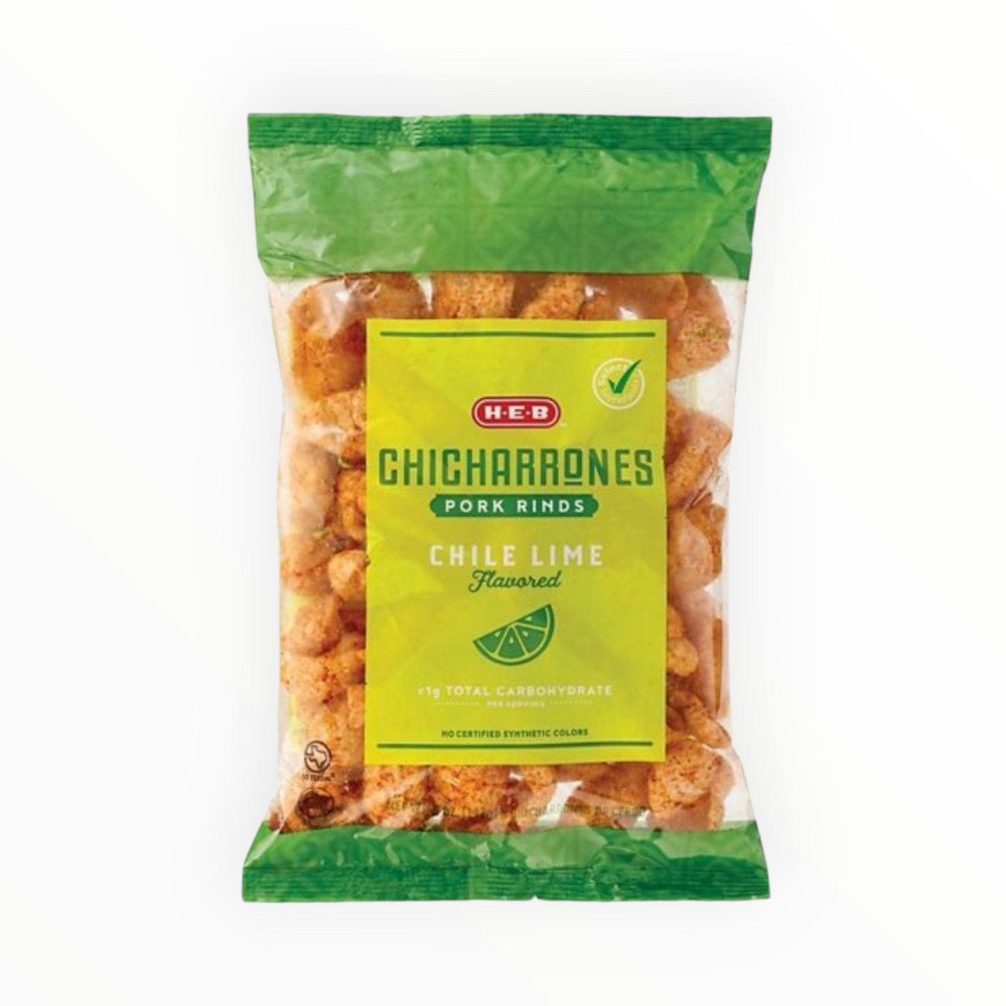 H-E-B Chile Limon Chicharrones - 5 oz.