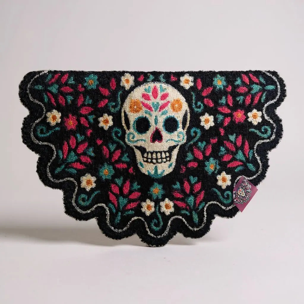 H-E-B Sugar Skull Doormat H-E-B