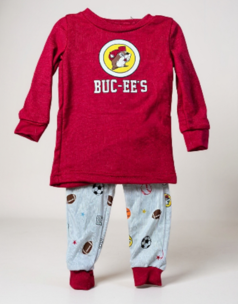 Buc-ee's Sports Kids Pajama Set