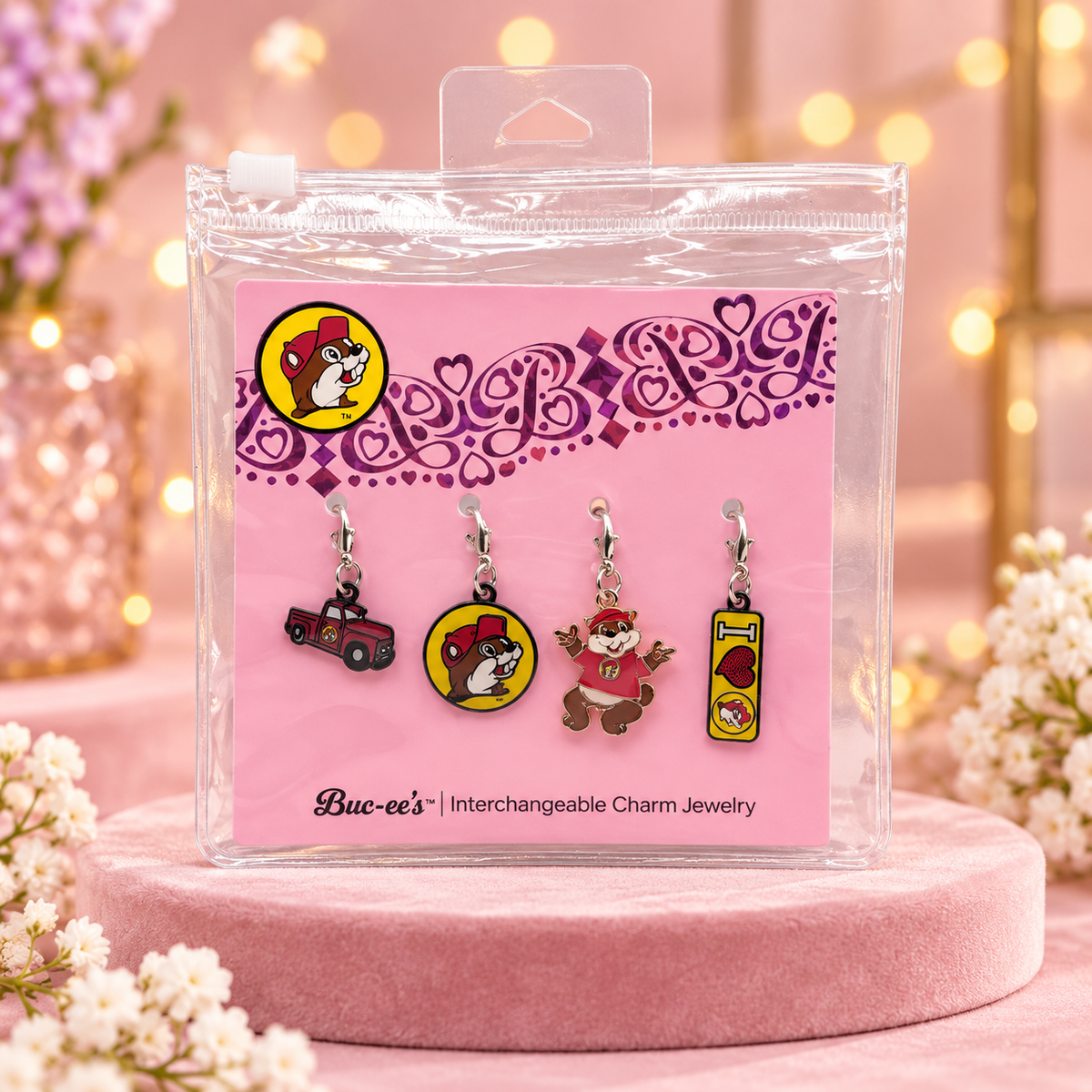 Buc-ee's Interchangeable Charm Set - Classic Buc-ee's