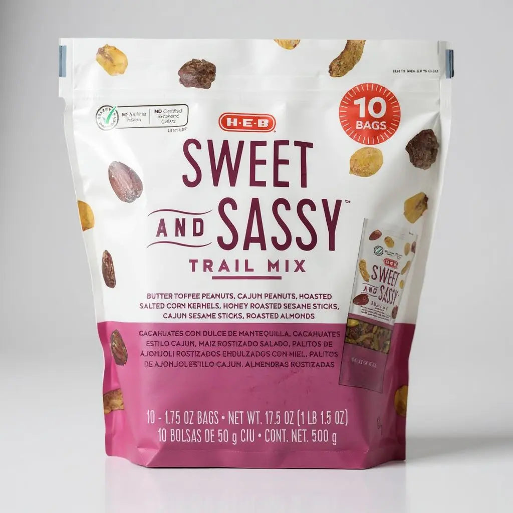 H-E-B Sweet & Sassy Trail Mix - Family Pack H-E-B