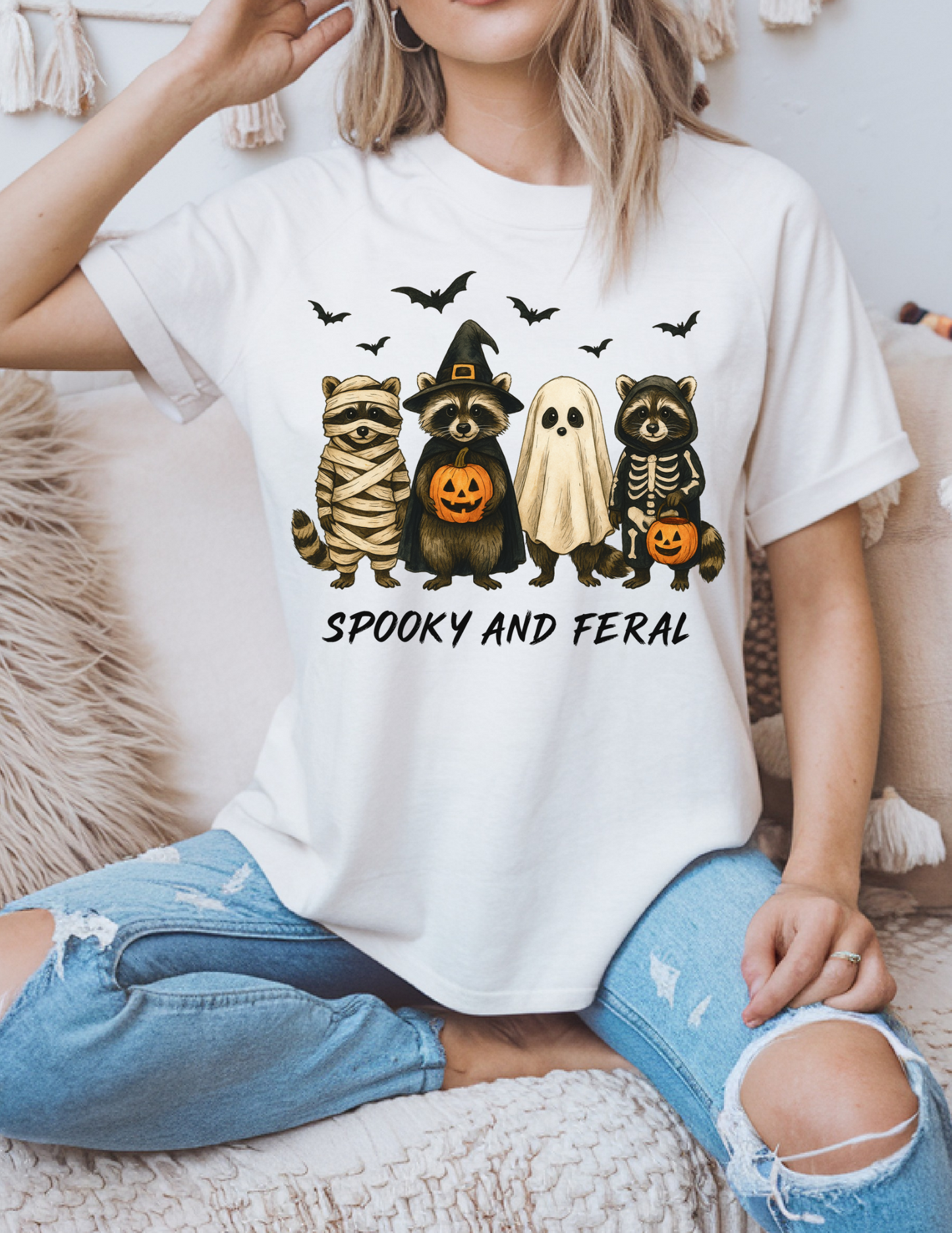 "Spooky & Feral" Tee