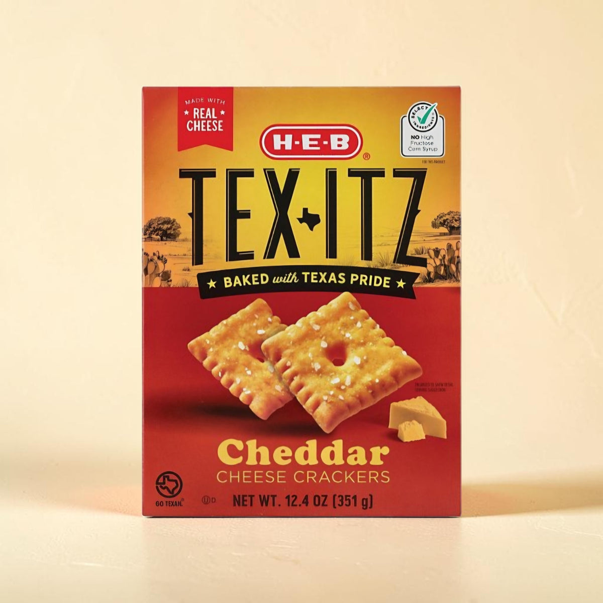 H-E-B TEX-ITZ Cheese Crackers